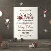 Santa Please Stop Here – Christmas Print Christmas