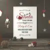 Santa Please Stop Here – Christmas Print Christmas