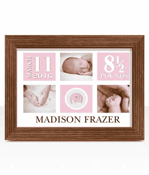 Personalised Baby Girl Photo Gift Baby Shower Gifts