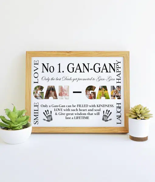 No 1 GAN GAN Personalised Photo Gift Fathers Day Gifts
