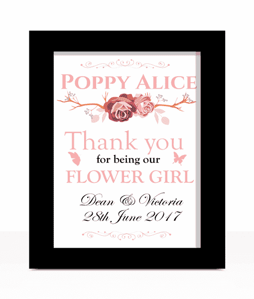 Flower Girl – Personalised Wedding Thank You Gift Gifts For Children