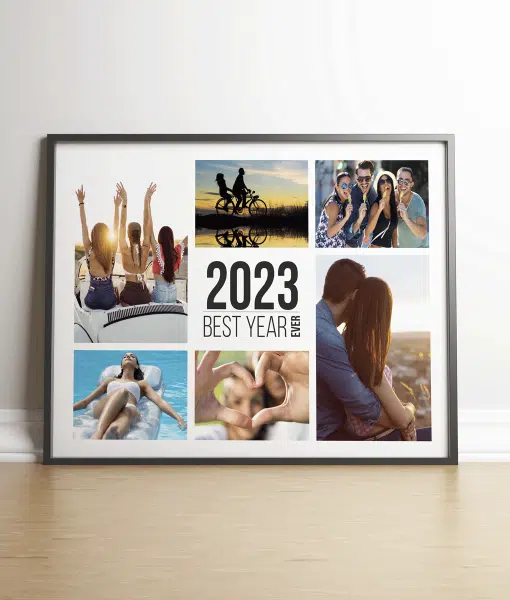 Best Year Ever Photo Print Family