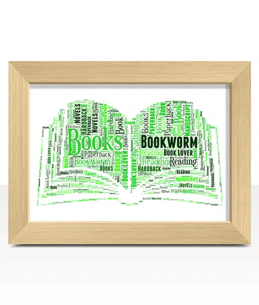 Book Definition Print Book Lover's Gift Poster, Bookish Gallery