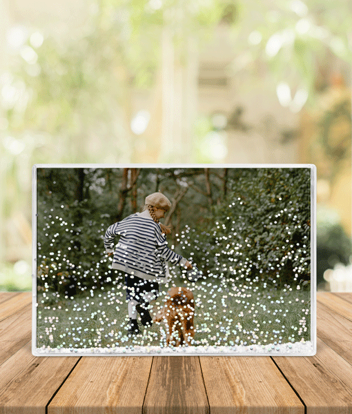 Photo Glitter Blocks – Add Some Sparkle To Your Photo Christmas