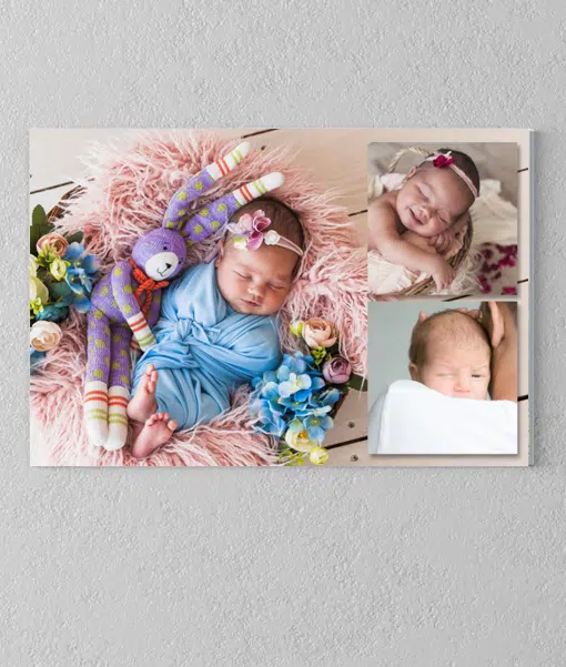 3 Photo Collage Canvas Print Photo Gifts