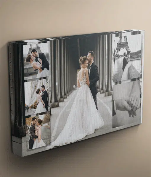 6 Photo Collage Canvas Print Photo Gifts