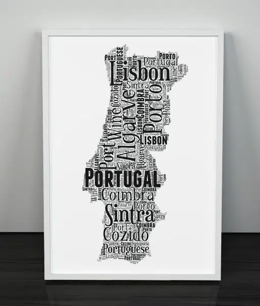 Sample Maps for Portugal (black-white)