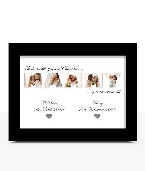 Personalised MAMMY Photo Print – Unique Gift for Her Gifts For Her