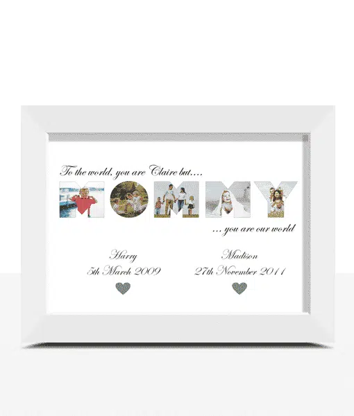 MOMMY Photo Word Art Gift Gifts For Her