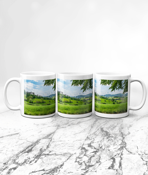 Panoramic Photo Mug – Wrap Around Photo Mug Family