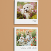 X2 Photo Canvases With Text – Wall Display Family