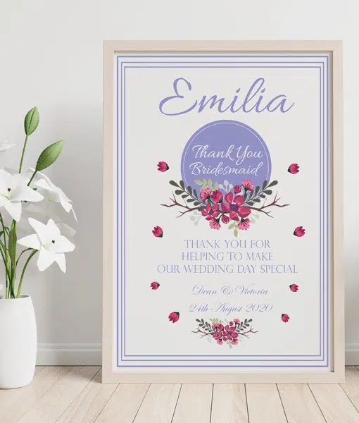 Bridesmaid Thank You Wedding Gift Gifts For Her