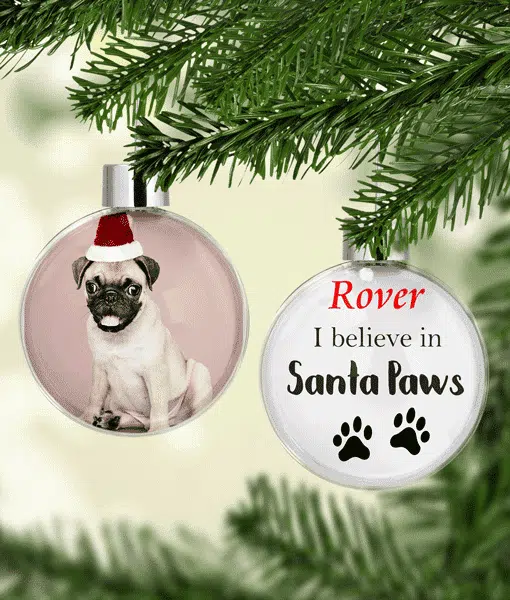 Personalised Christmas Pet Photo Bauble Decoration Christmas