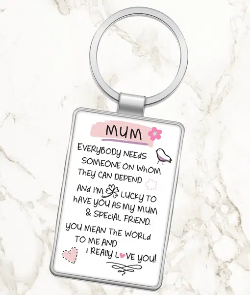 Everybody Needs A Mum – Metal Keyring Gifts For Her