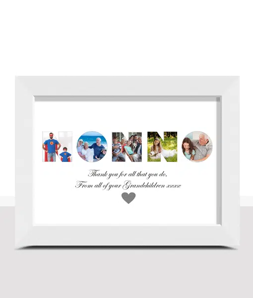Personalised NONNO Photo Gift Gifts For Grandparents