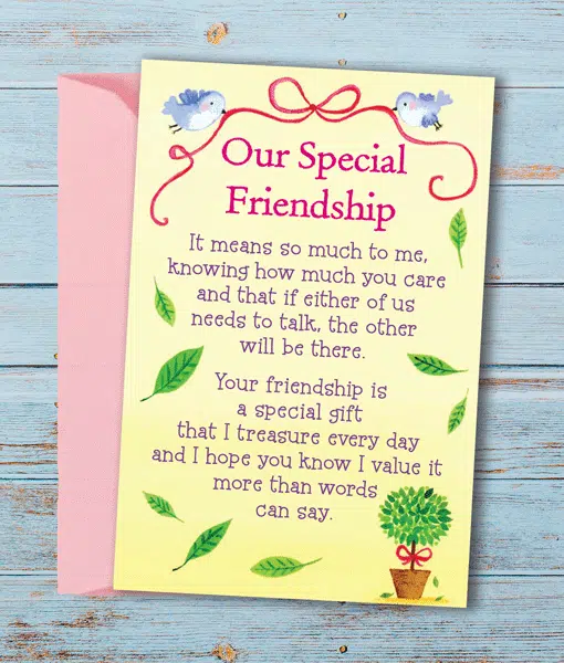Our Special Friendship – Sentimental Wallet Card Gifts For Friends