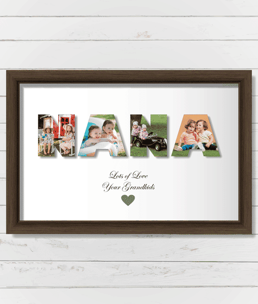Personalised NANA Photo Gift Gifts For Grandparents