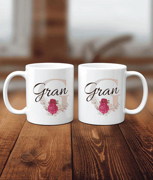 Grandparent Female Mug, Nanny, Nanna, Granny, Gran, Nan Mug Gifts For Grandparents