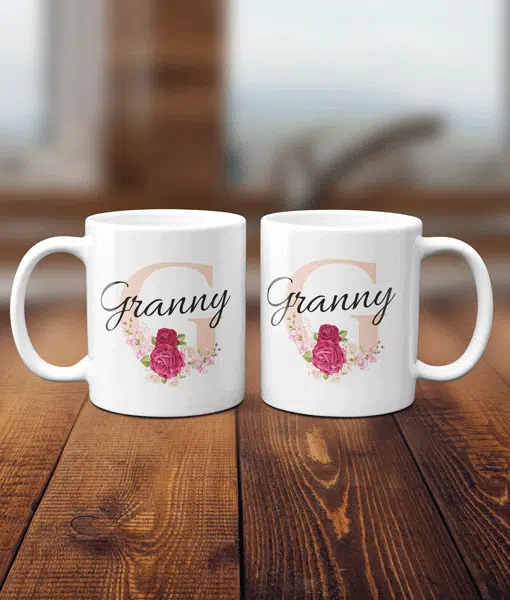 Grandparent Female Mug, Nanny, Nanna, Granny, Gran, Nan Mug Gifts For Grandparents