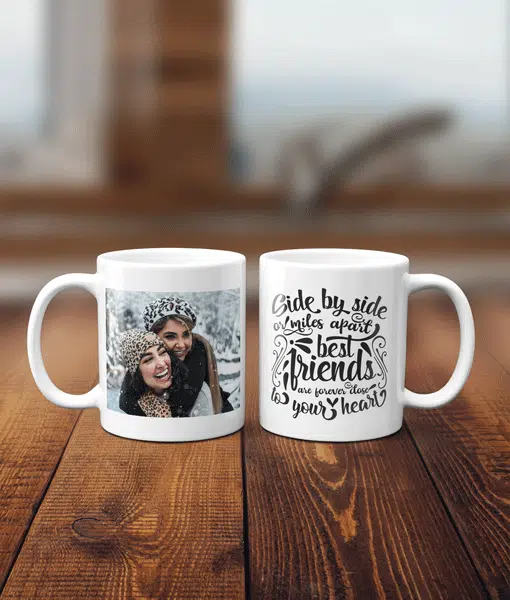 Best Friends Photo Mug – Gift Birthday Gifts