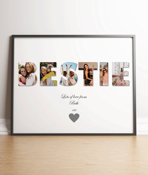 BESTIE – Personalised Photo Gift Gifts For Friends