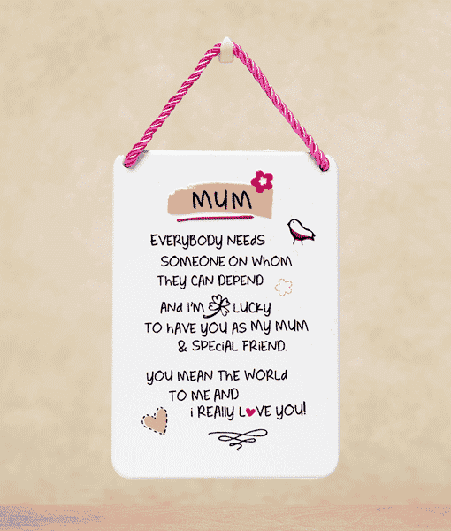Everyone Needs A Mum Plaque Gifts For Mum