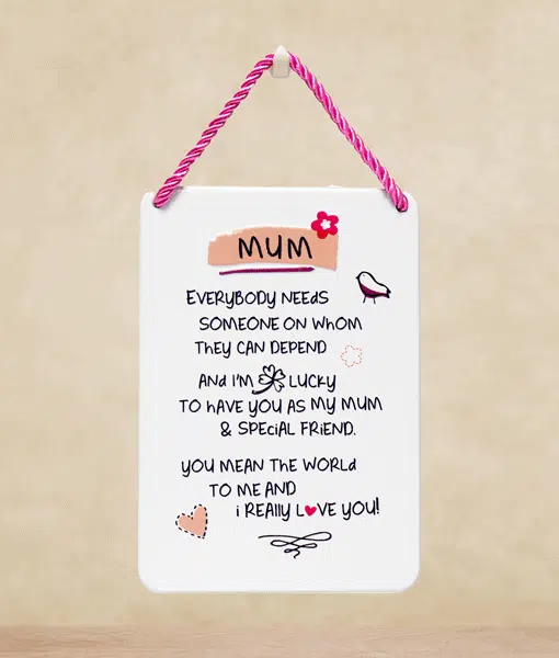 Everyone Needs A Mum Plaque Gifts For Mum