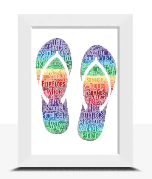 Flip Flops Sign, Flip Flops Wedding Printable - Artful Life Designs