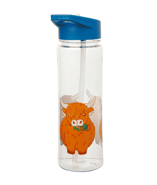 Highland Cow Reusable Drink – Water Bottle 550ml – Highland Coo