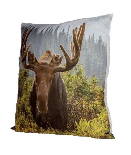 Moose Cushion with Insert