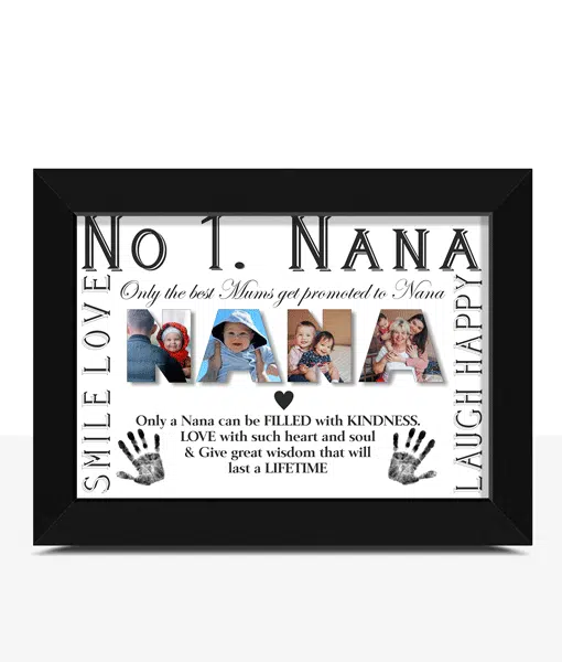 No 1 NANA Personalised Photo Gift Gifts For Grandparents