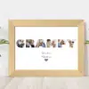 Personalised GRAMPY Photo Collage Frame Gift Fathers Day Gifts