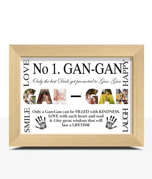 No 1 GAN GAN Personalised Photo Gift Fathers Day Gifts