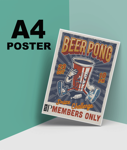 A4 Size Poster Prints