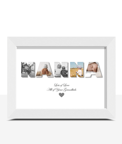 Personalised NANNA Photo Gift Gifts For Grandparents