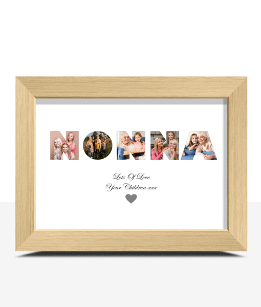 Personalised NONNA Photo Gift Gifts For Grandparents